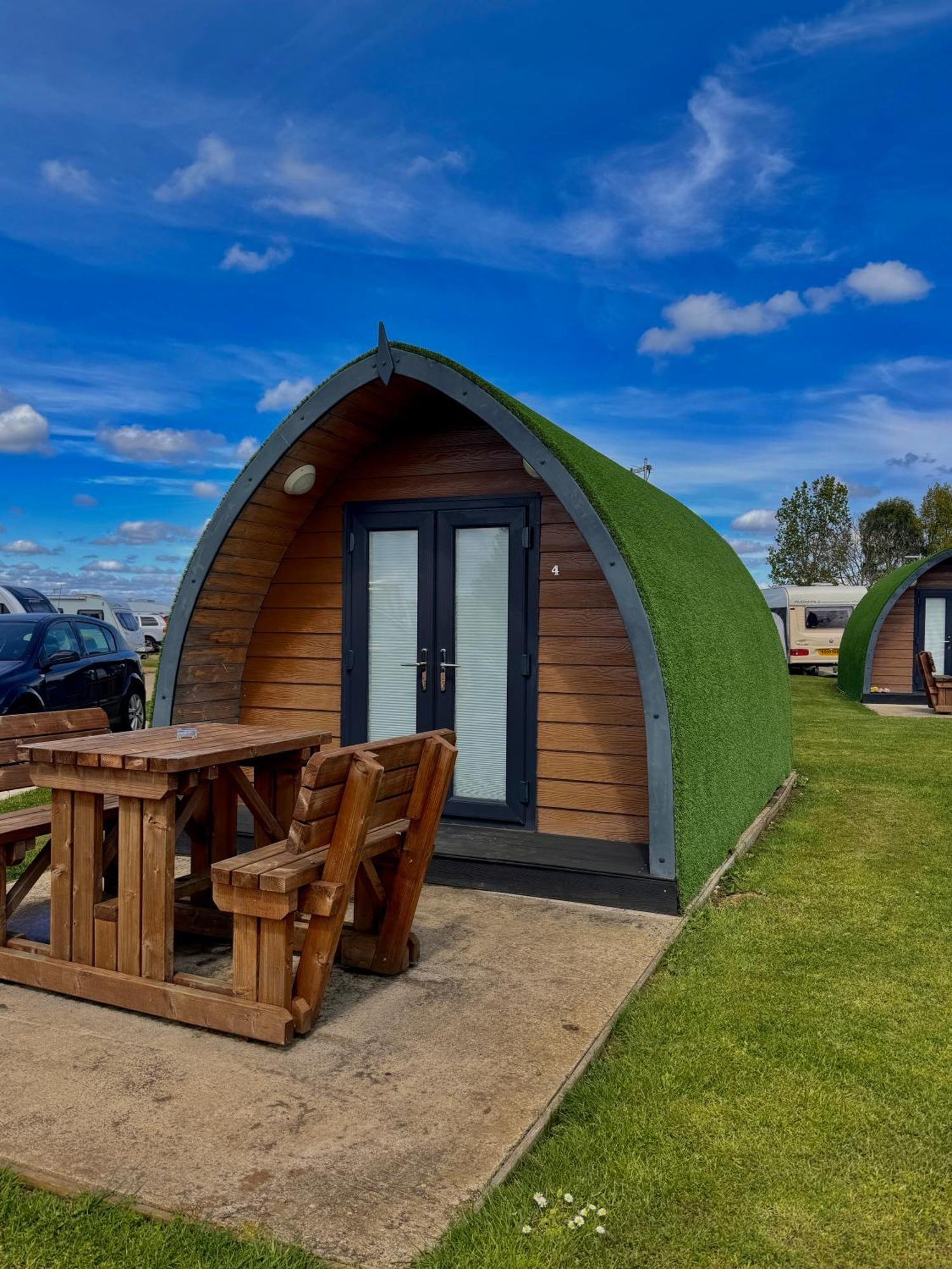 Hotel Glamping Pods Market Deeping Exteriér fotografie